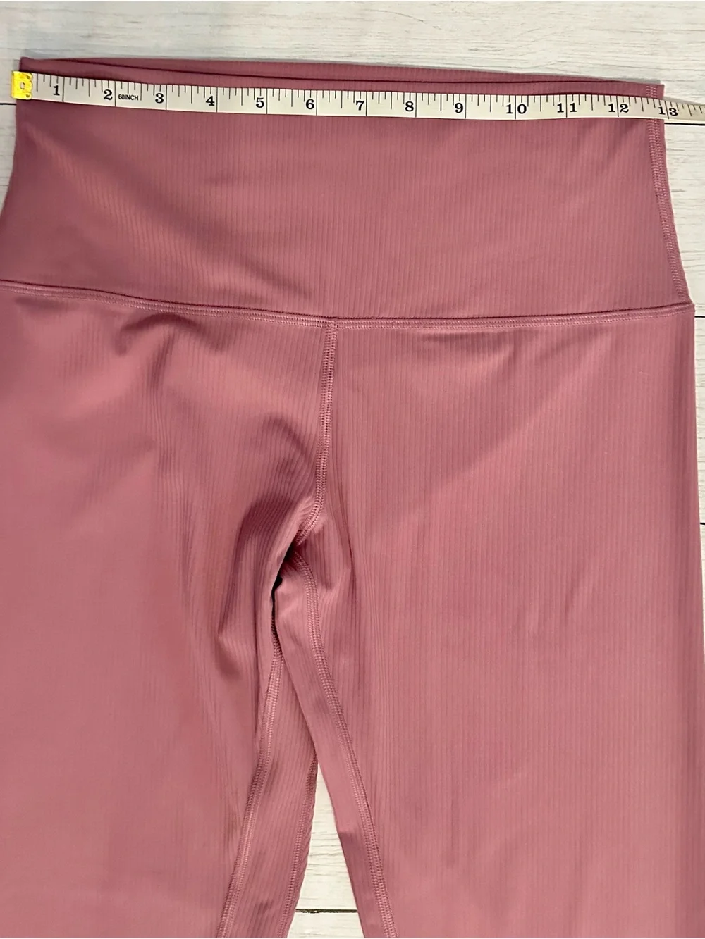 Lululemon Align Ribbed Leggings in Dusty Rose